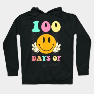 100 Days Of School Teacher Kids 100th Day Of School Hoodie